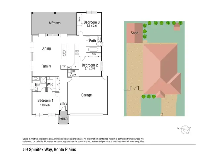 Floorplan of Homely house listing, 59 Spinifex Way, Bohle Plains QLD 4817