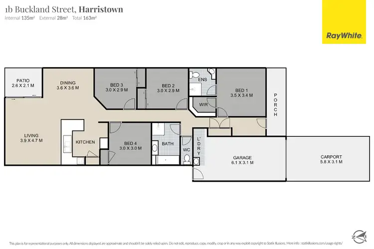 Floorplan of Homely house listing, 1b Buckland Street, Harristown QLD 4350