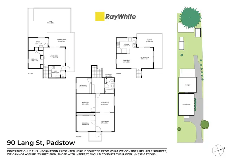 Floorplan of Homely house listing, 90 Lang Street, Padstow NSW 2211