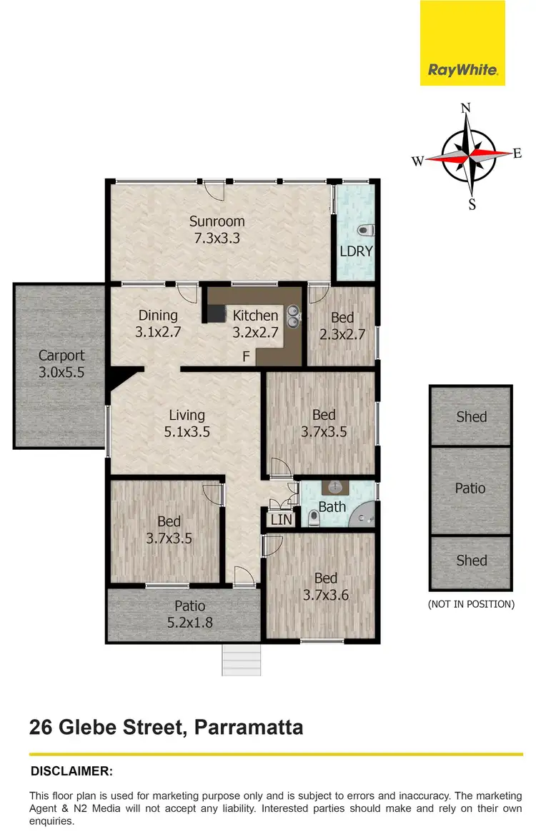 Floorplan of Homely house listing, 26 Glebe Street, Parramatta NSW 2150