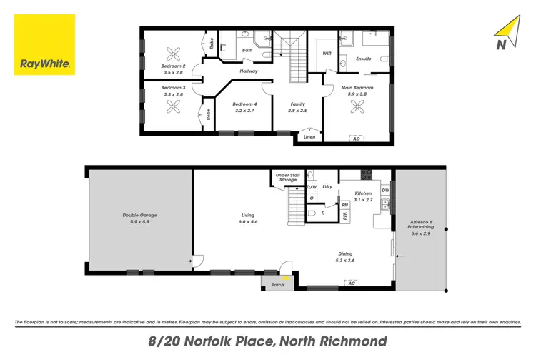 Floorplan of Homely house listing, 8/20 Norfolk Place, North Richmond NSW 2754