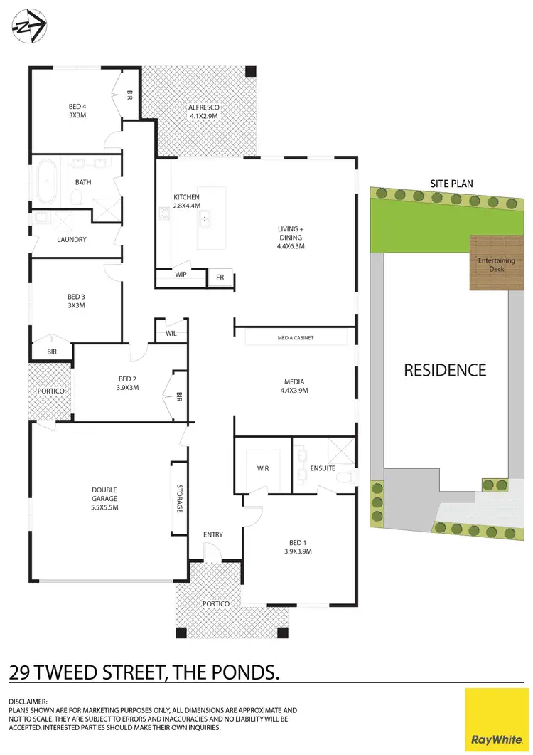 Floorplan of Homely house listing, 29 Tweed Street, The Ponds NSW 2769