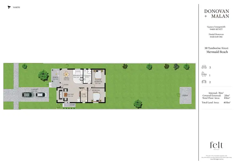 Floorplan of Homely house listing, 38 Tamborine Street, Mermaid Beach QLD 4218