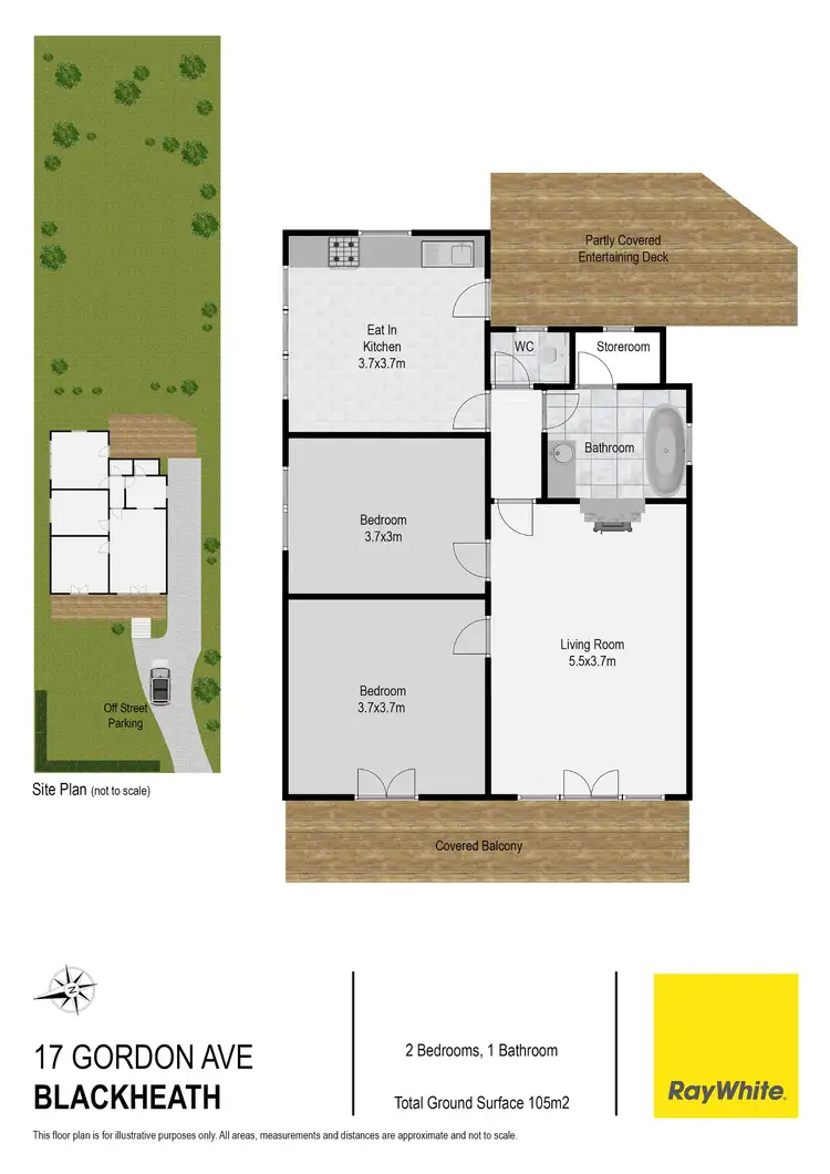 Floorplan of Homely house listing, 17 Gordon Avenue, Blackheath NSW 2785