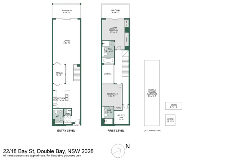 Floorplan of Homely apartment listing, 22/18 Bay Street, Double Bay NSW 2028