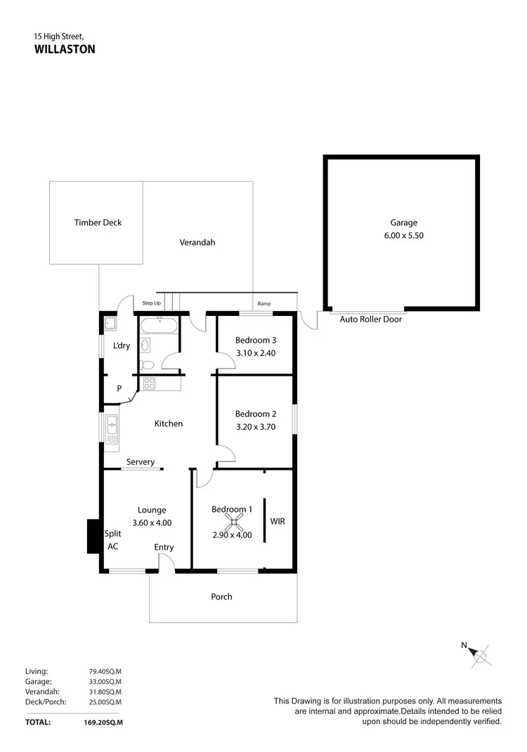 Floorplan of Homely house listing, 15 High Street, Willaston SA 5118
