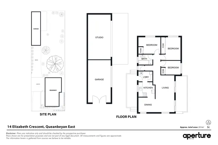 Floorplan of Homely house listing, 14 Elizabeth Crescent, Queanbeyan East NSW 2620