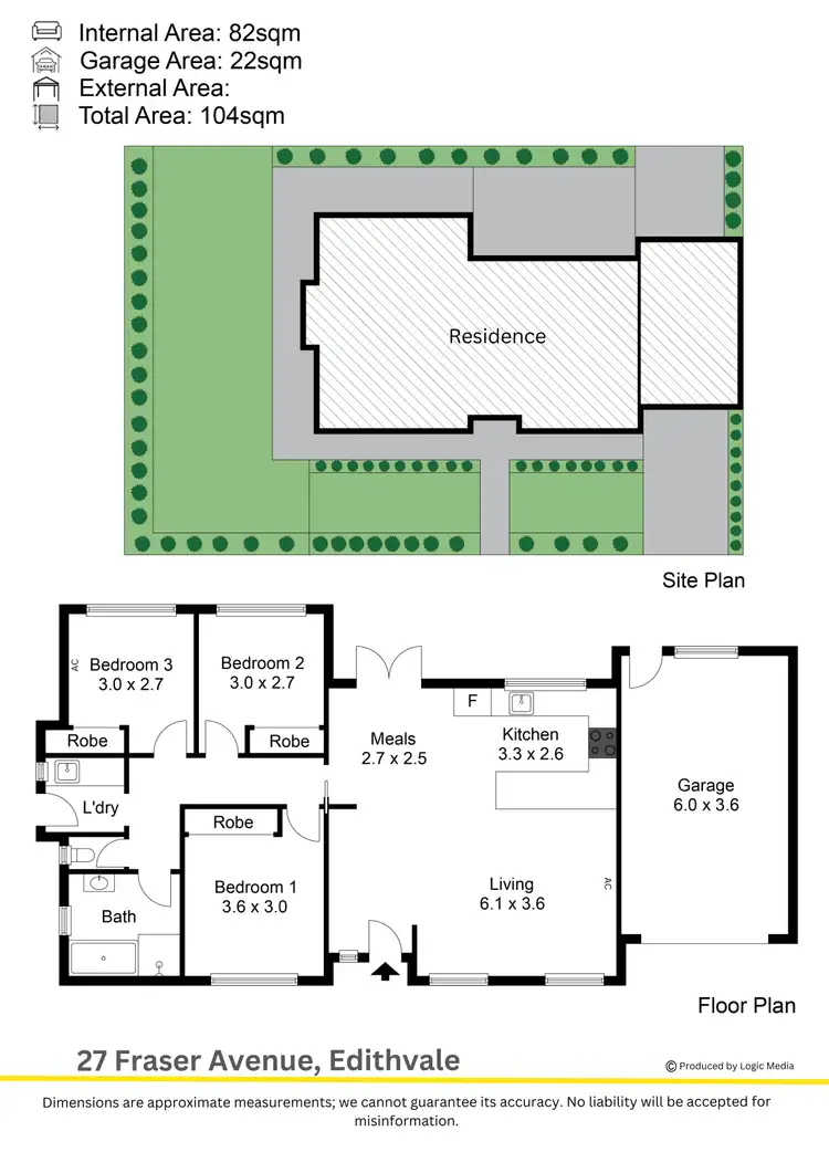 Floorplan of Homely house listing, 27 Fraser Avenue, Edithvale VIC 3196