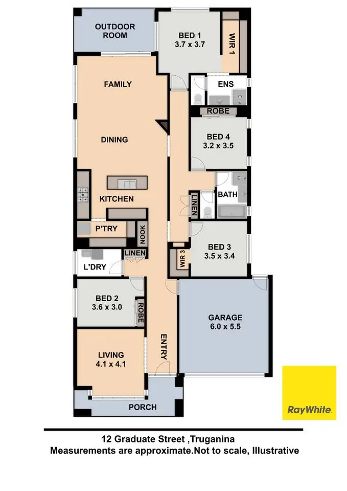 Floorplan of Homely house listing, 12 Graduate Street, Truganina VIC 3029