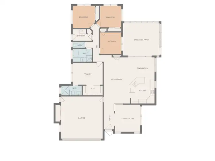 Floorplan of Homely house listing, 18 Wright Street, Emerald QLD 4720
