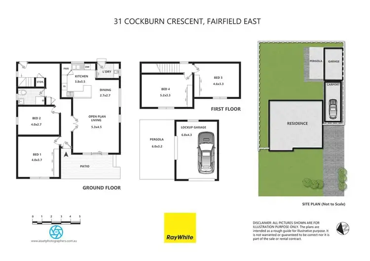 Floorplan of Homely house listing, 31 Cockburn Crescent, Fairfield East NSW 2165