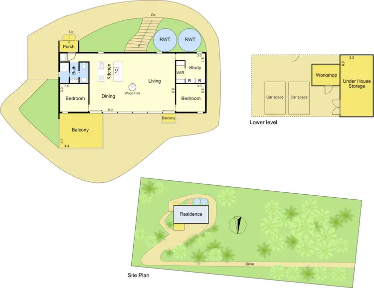 Floorplan of Homely house listing, 3 Glenbrook Road, Warburton VIC 3799