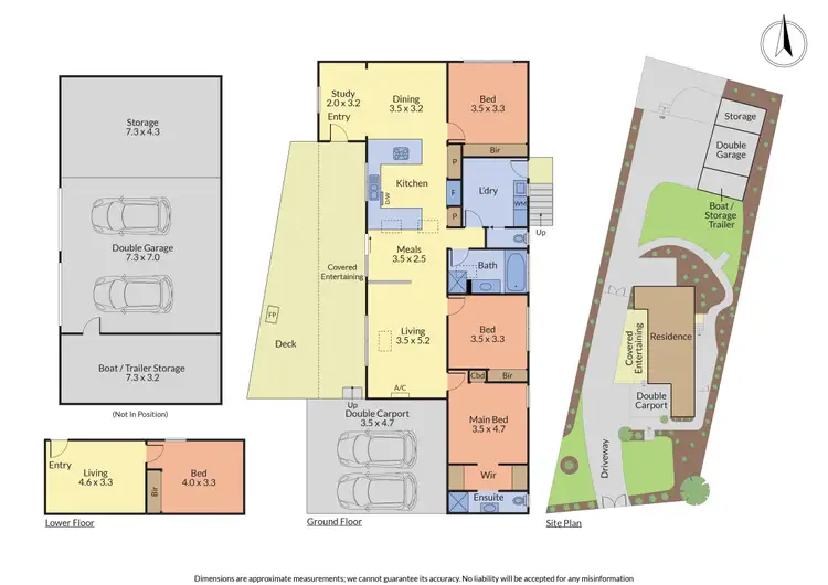 Floorplan of Homely house listing, 79 Moore Avenue, Montrose VIC 3765