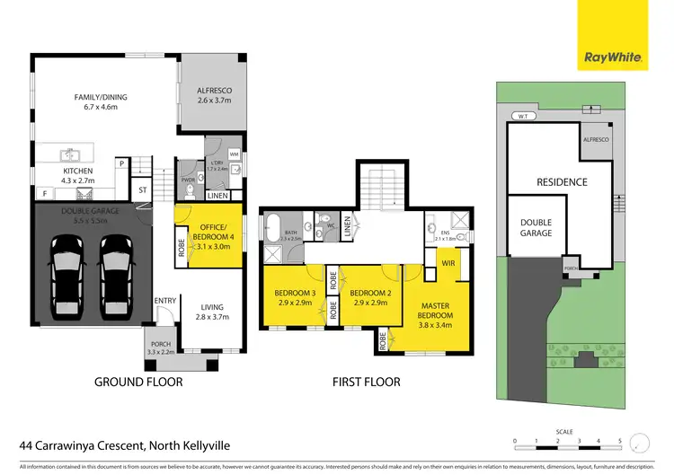 Floorplan of Homely house listing, 44 Carrawinya Crescent, North Kellyville NSW 2155