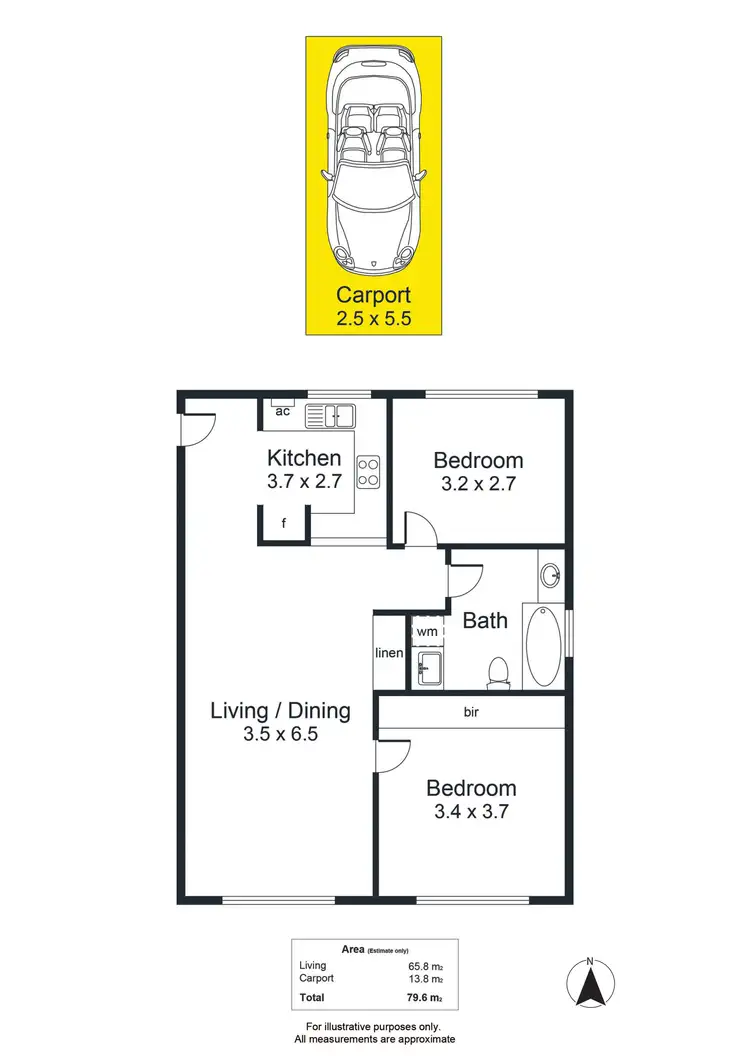 Floorplan of Homely apartment listing, 6/274 South Terrace, Adelaide SA 5000