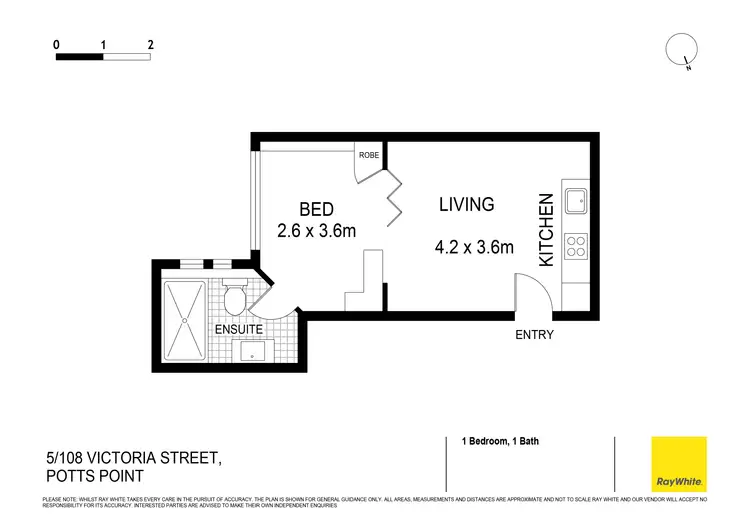Floorplan of Homely apartment listing, 5/108 Victoria Street, Potts Point NSW 2011