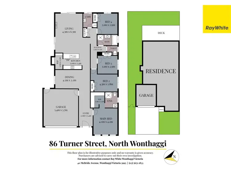 Floorplan of Homely house listing, 86 Turner Street, North Wonthaggi VIC 3995