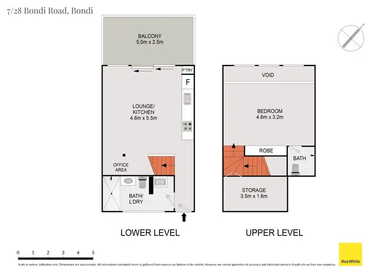Floorplan of Homely apartment listing, 7/28 Bondi Road, Bondi Junction NSW 2022