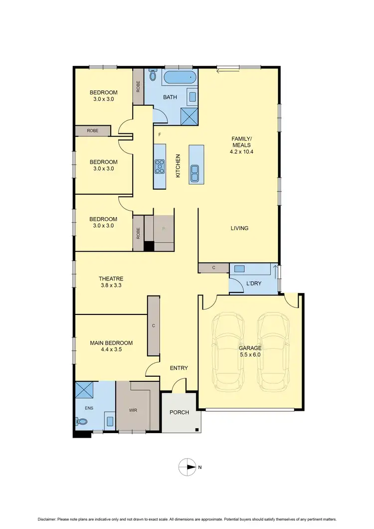 Floorplan of Homely house listing, 46 Madisons Avenue, Diggers Rest VIC 3427