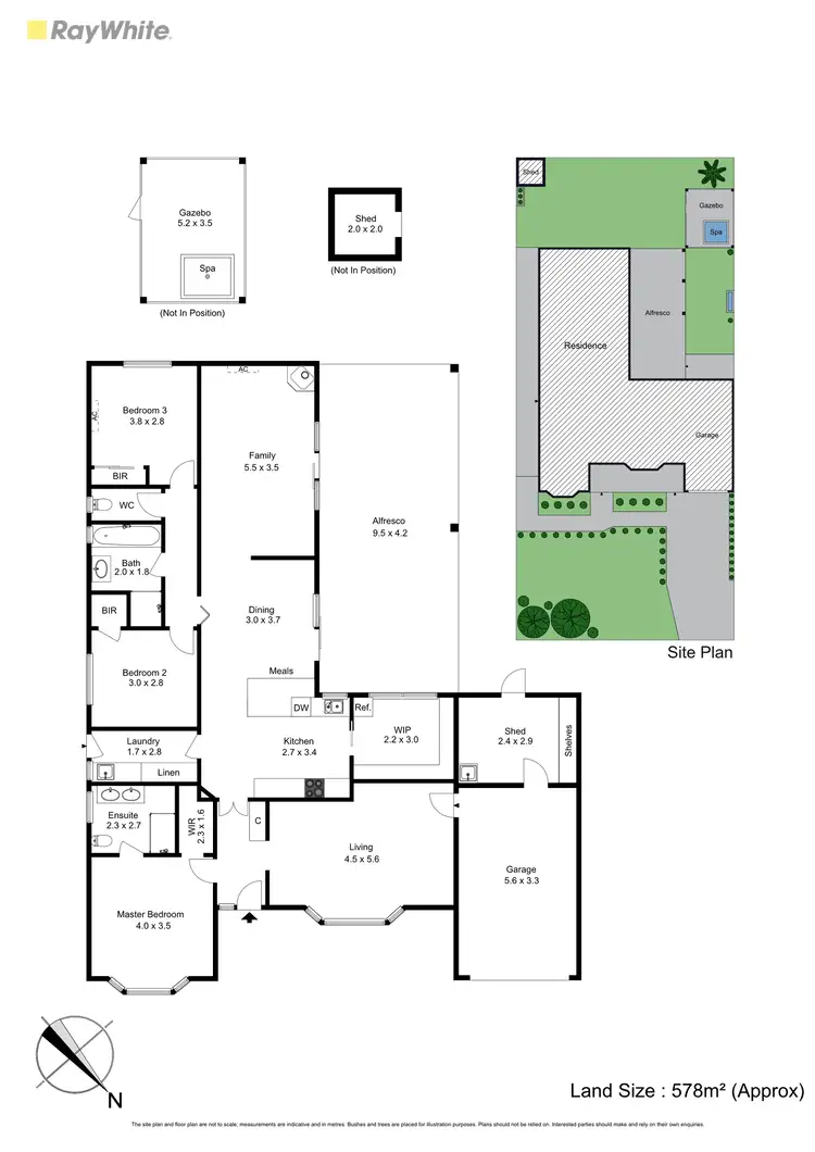 Floorplan of Homely house listing, 5 Allington Place, Langwarrin VIC 3910