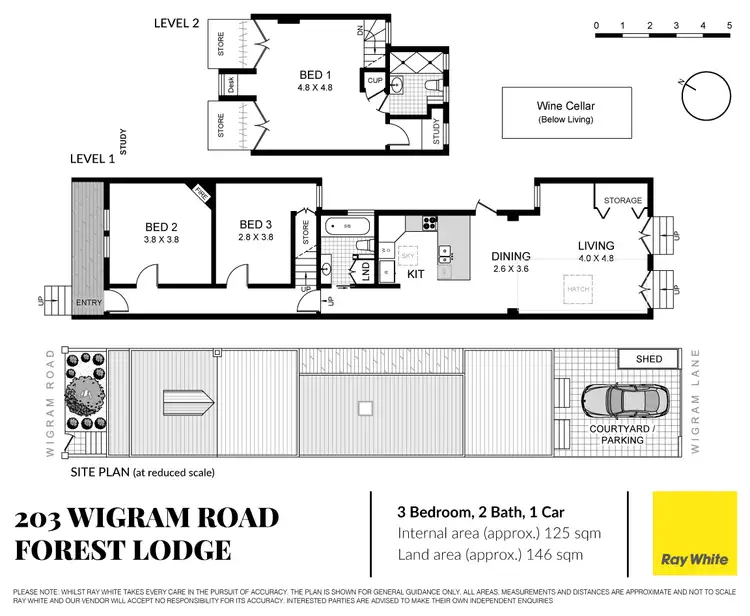 Floorplan of Homely house listing, 203 Wigram Road, Forest Lodge NSW 2037