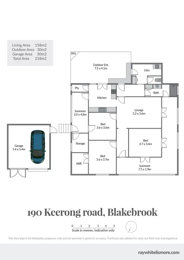 Floorplan of Homely house listing, 190 Keerrong Road, Blakebrook NSW 2480