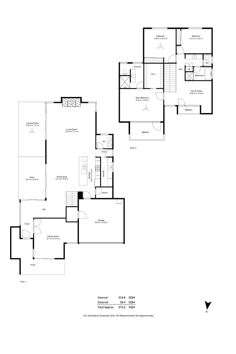 Floorplan of Homely house listing, 13 Kingston Parade, Lightsview SA 5085