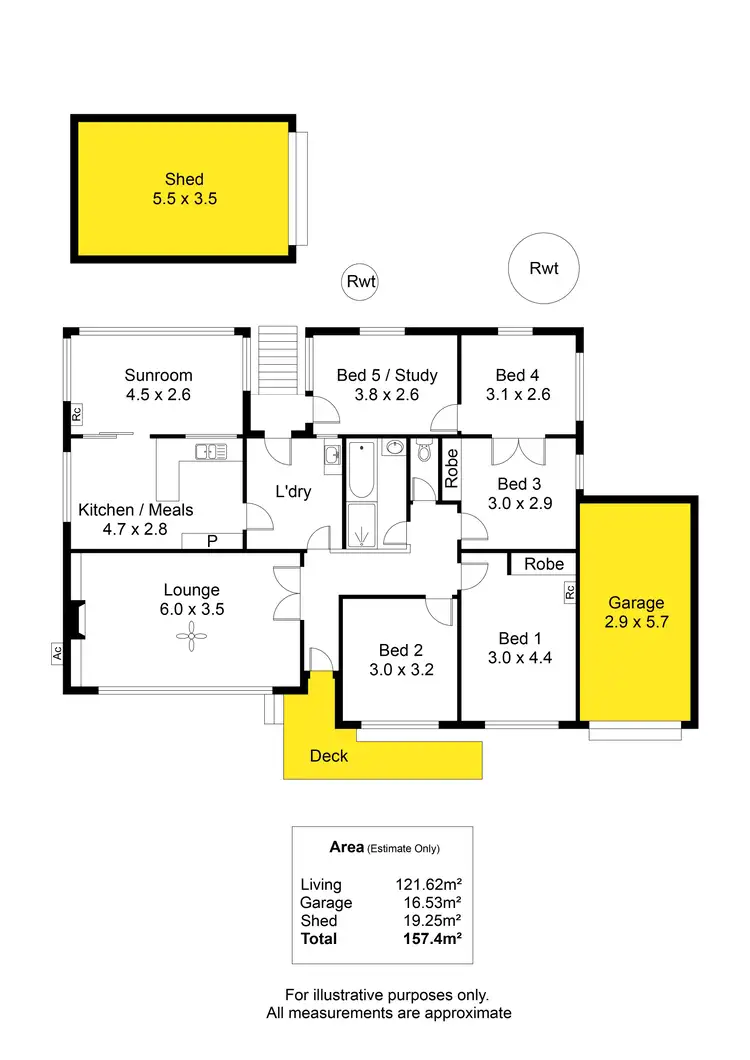 Floorplan of Homely house listing, 12 Grand View Drive, Seacombe Heights SA 5047