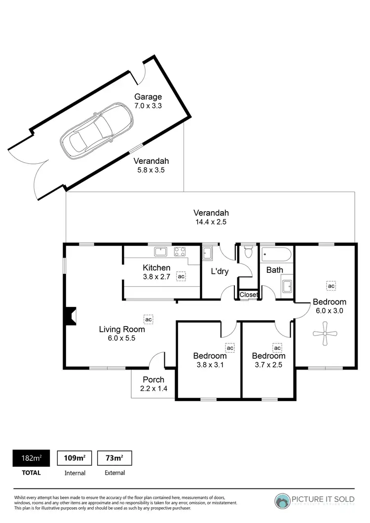Floorplan of Homely house listing, 25 Barton Road, Elizabeth Downs SA 5113