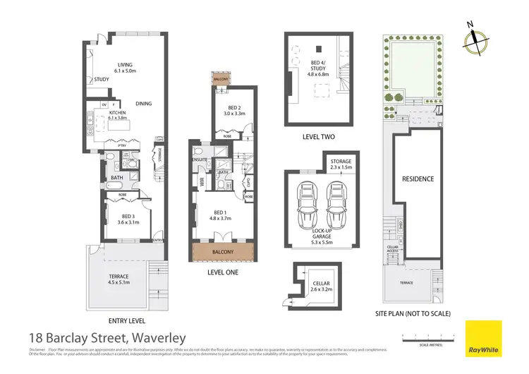 Floorplan of Homely house listing, 18 Barclay Street, Waverley NSW 2024