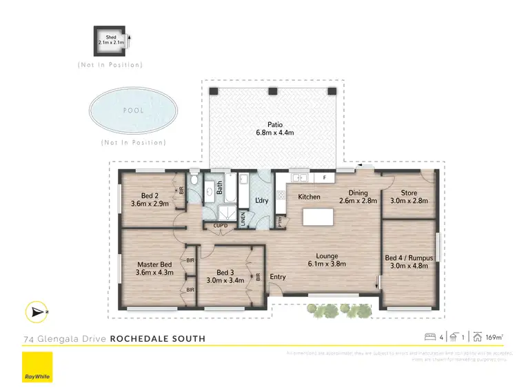 Floorplan of Homely house listing, 74 Glengala Drive, Rochedale South QLD 4123