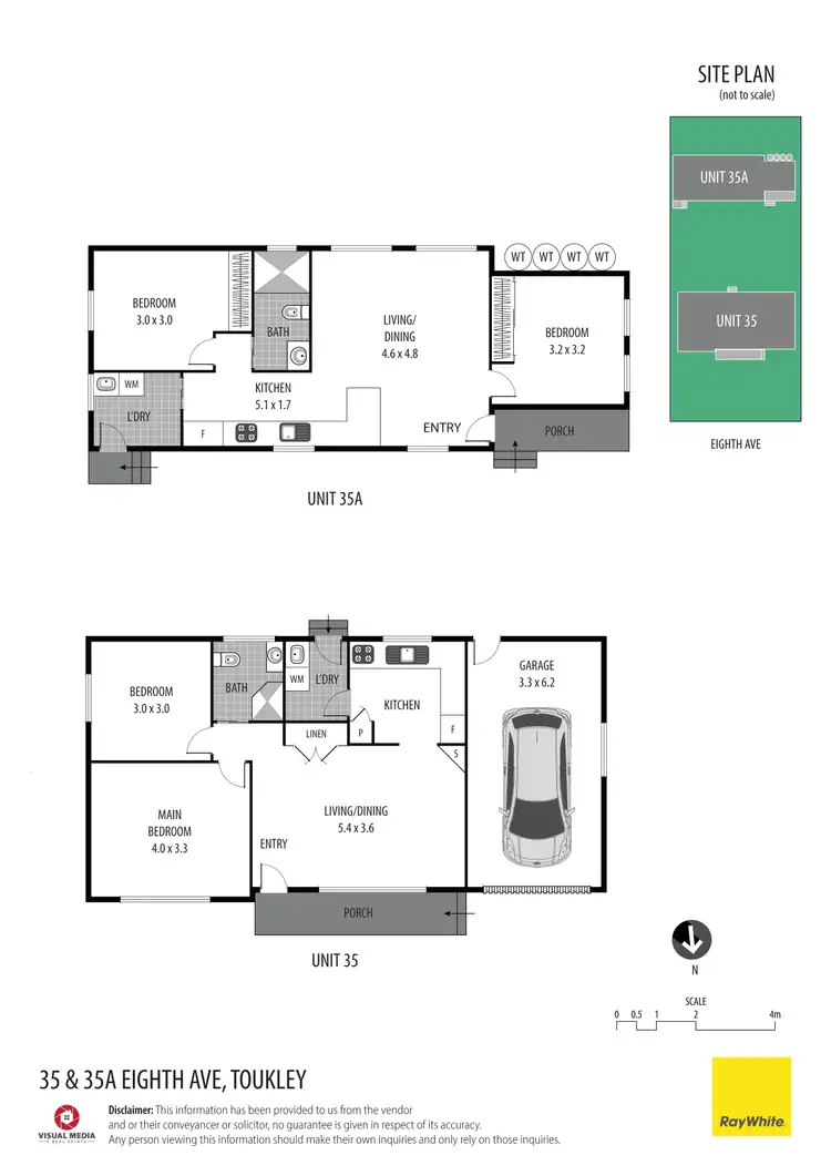 Floorplan of Homely house listing, 35 & 35a Eighth Avenue, Toukley NSW 2263