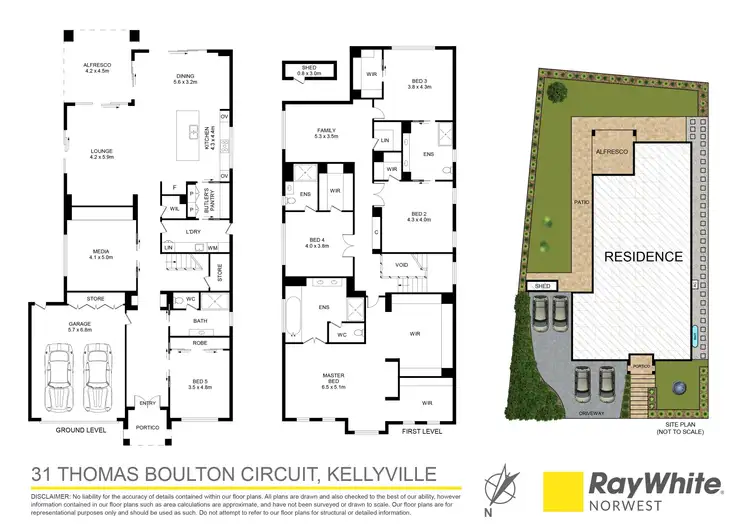Floorplan of Homely house listing, 31 Thomas Boulton Circuit, Kellyville NSW 2155