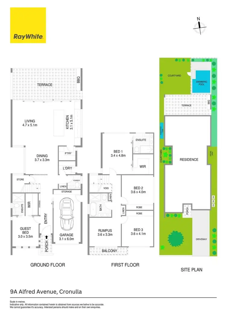 Floorplan of Homely house listing, 9A Alfred Avenue, Cronulla NSW 2230