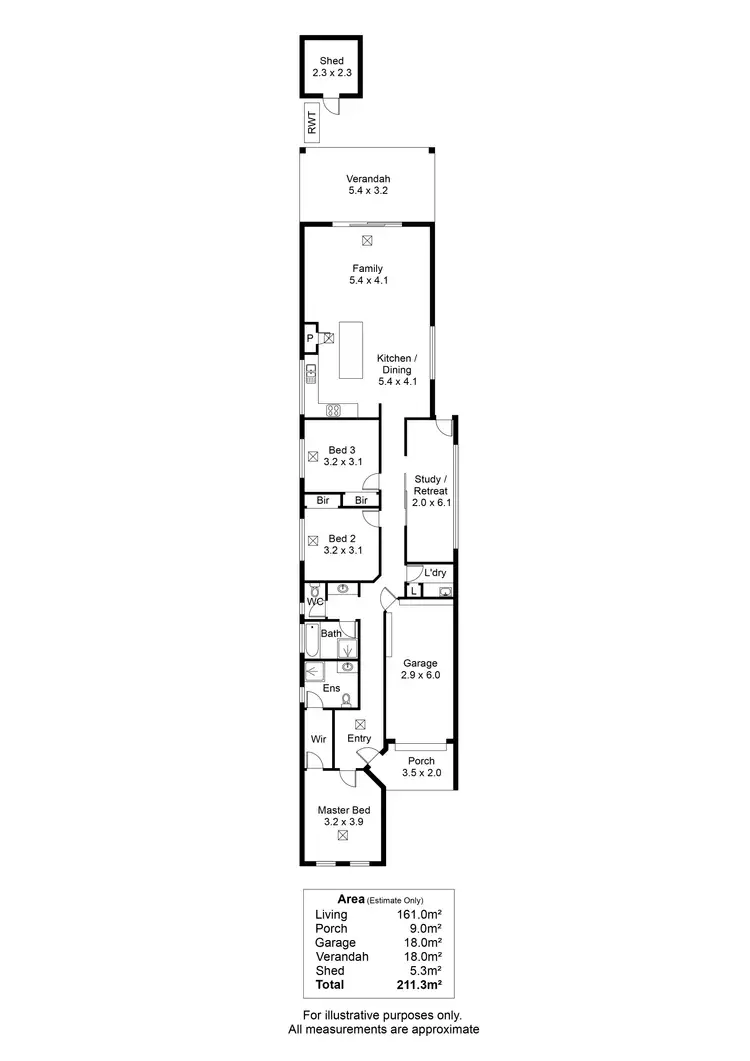 Floorplan of Homely house listing, 5A Condon Street, Pennington SA 5013