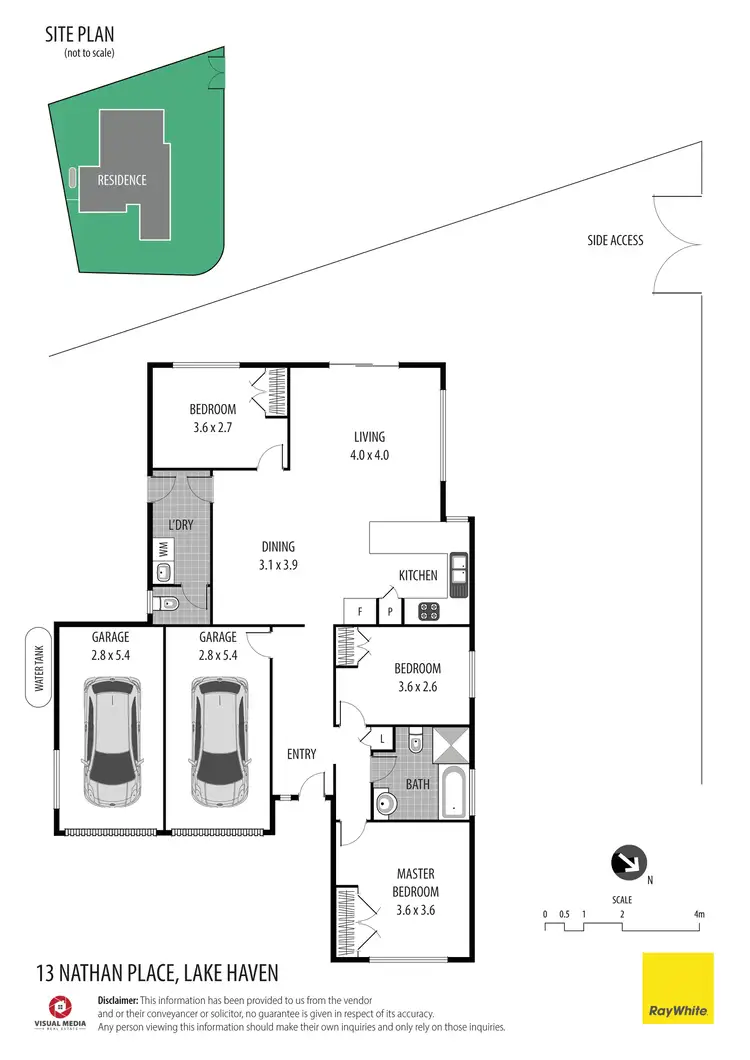 Floorplan of Homely house listing, 13 Nathan Place, Lake Haven NSW 2263