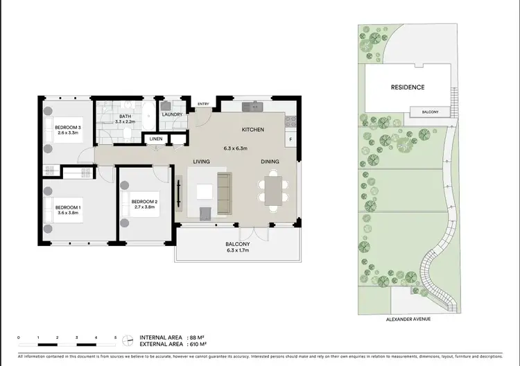 Floorplan of Homely house listing, 13 Alexander Avenue, Taren Point NSW 2229