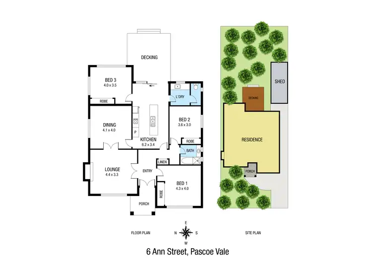 Floorplan of Homely house listing, 6 Ann Street, Pascoe Vale VIC 3044