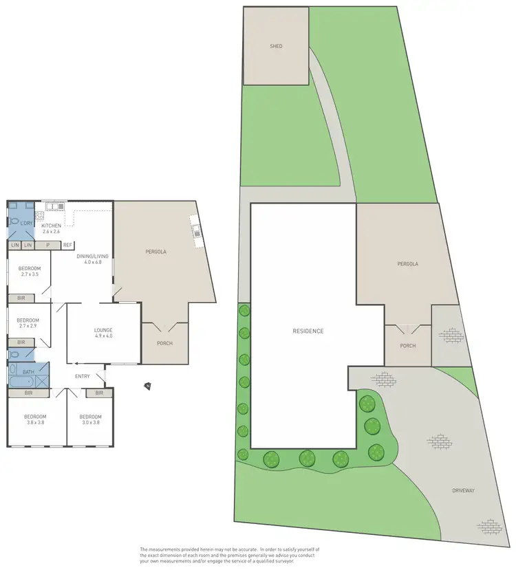 Floorplan of Homely house listing, 2 Nicklaus Drive, Hoppers Crossing VIC 3029