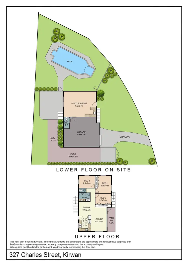 Floorplan of Homely house listing, 327 Charles Street, Kirwan QLD 4817