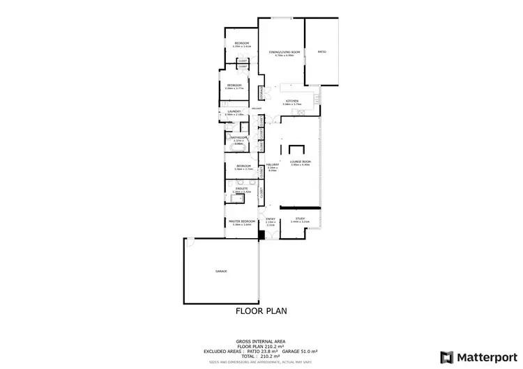 Floorplan of Homely house listing, 57 Douglas Road, Swan Hill VIC 3585