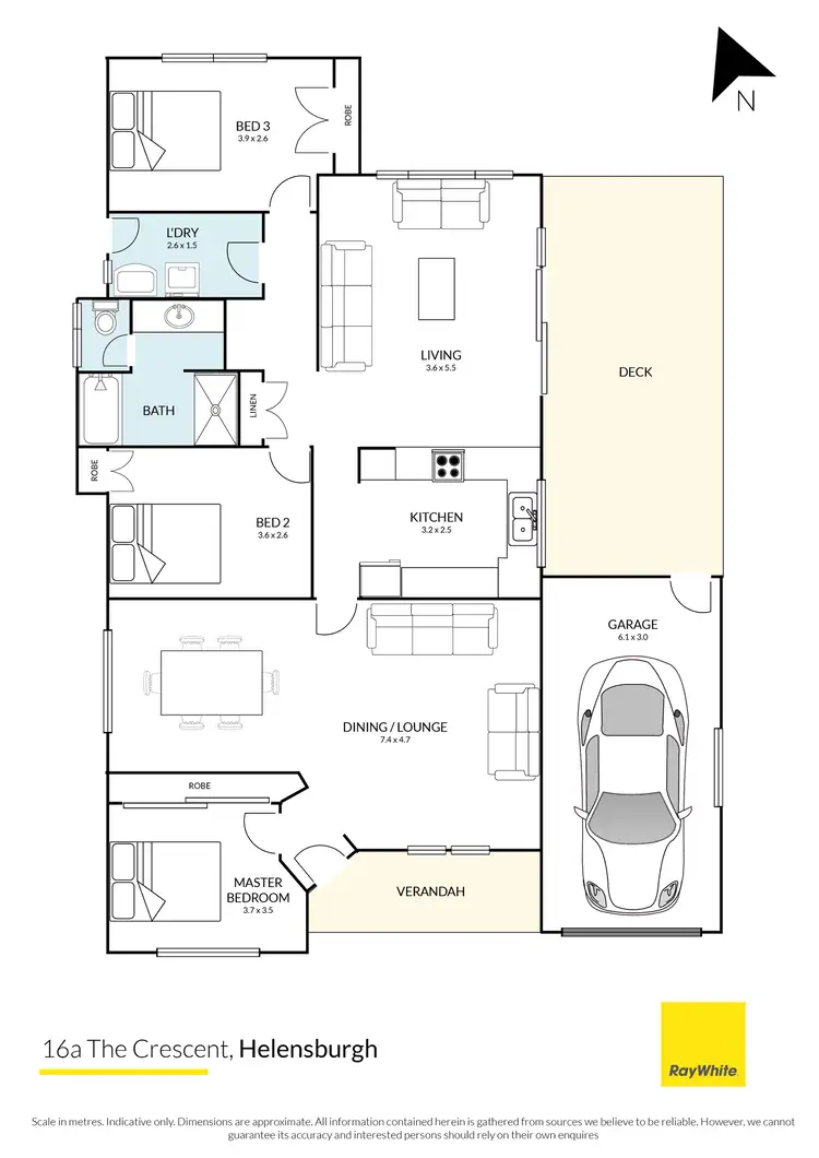 Floorplan of Homely house listing, 16A The Crescent, Helensburgh NSW 2508