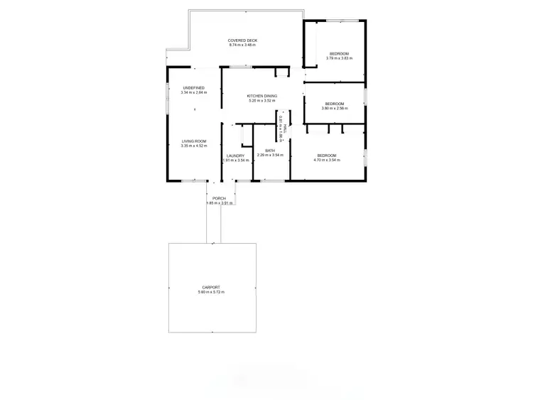 Floorplan of Homely house listing, 44 Hanley Crescent, Seymour VIC 3660