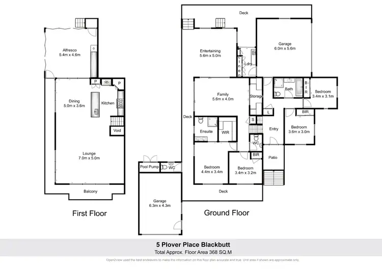 Floorplan of Homely house listing, 5 Plover Place, Blackbutt NSW 2529