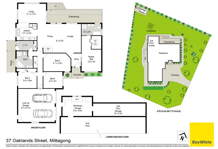 Floorplan of Homely house listing, 37 Oaklands Street, Mittagong NSW 2575