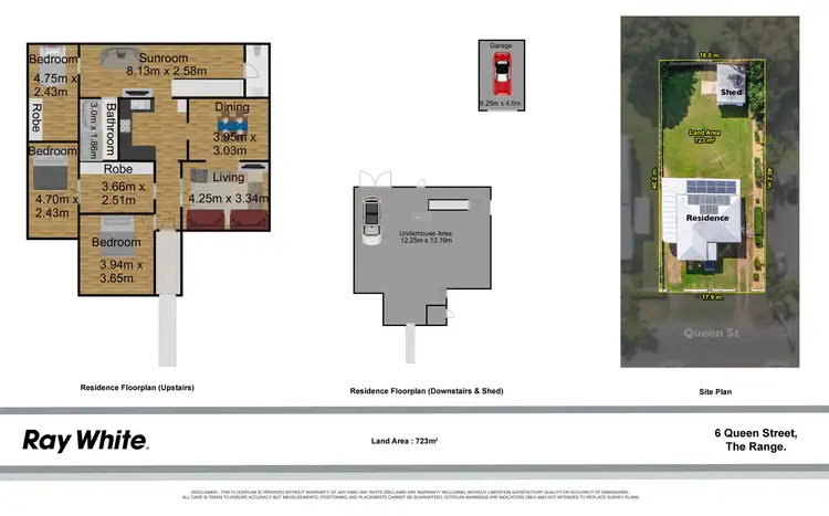 Floorplan of Homely house listing, 6 Queen Street, The Range QLD 4700