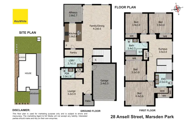 Floorplan of Homely house listing, 28 Ansell Street, Marsden Park NSW 2765