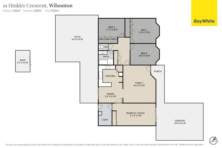 Floorplan of Homely house listing, 19 Hinkler Crescent, Wilsonton QLD 4350