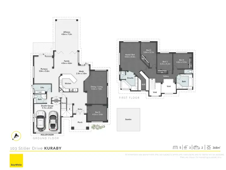 Floorplan of Homely house listing, 103 Stiller Drive, Kuraby QLD 4112