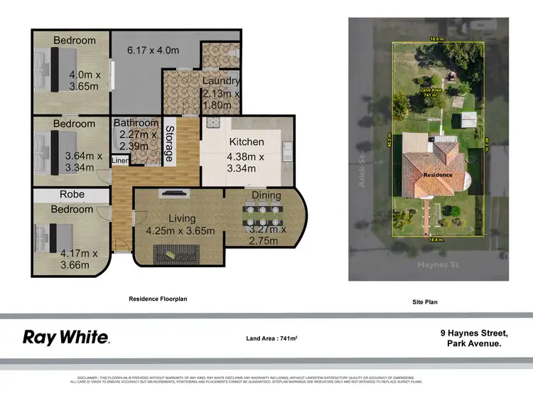 Floorplan of Homely house listing, 9 Haynes Street, Park Avenue QLD 4701